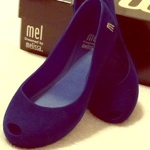 NWT Mini Melissa Royal Blue Size 11 Shoes